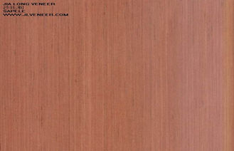 Brown Sapelli ha costruito il taglio affettato impiallacciatura di legno per mobilia